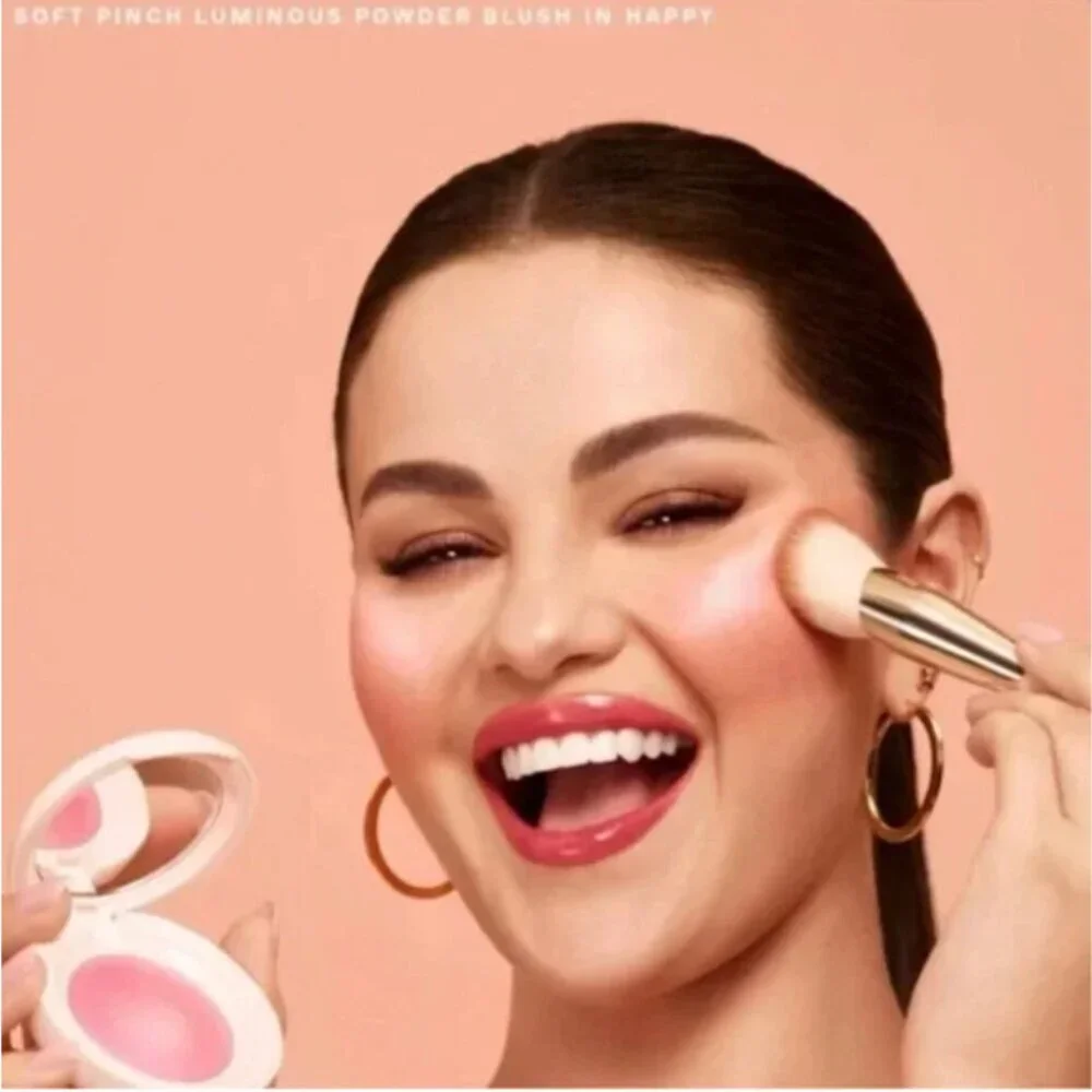 NWT Rare Beauty Soft Pinch Luminous Powder Blush Happy